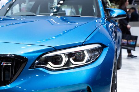 Thailand - April, 2019 : BMW M2 Competition on display at Thailand International Motor Showのeditorial素材