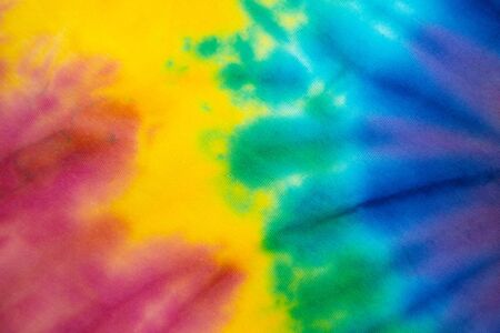 abstract fractal tie dye textured .の写真素材