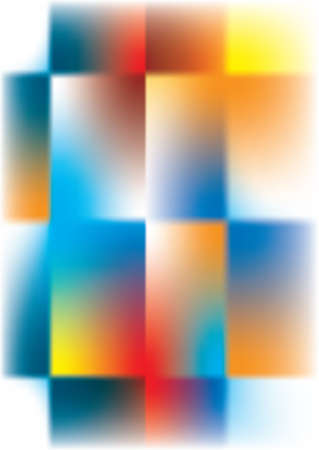 Abstract Background multicolor on white, cross and squareの写真素材