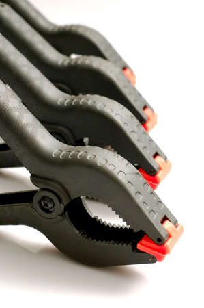 spring clamps - photographer tool - still-lifeの写真素材