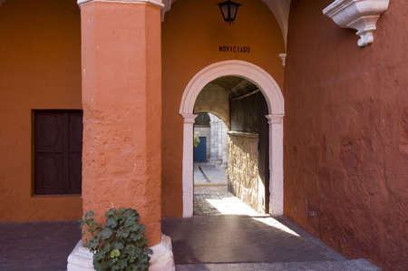 Santa Catalina Monastery in Arequipa - Best of Peruの写真素材