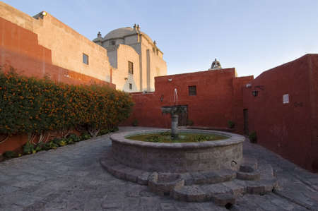 Santa Catalina Monastery in Arequipa, Best of Peruの写真素材