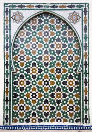 Moroccan style ceramic mosaic - Best of Maroccoの写真素材