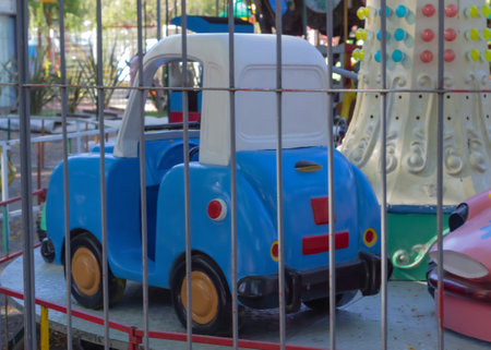 Modern playground without kids.の写真素材