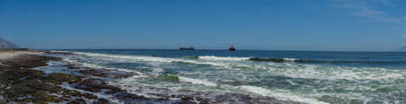 Chile antofagasta city ocean viewの写真素材