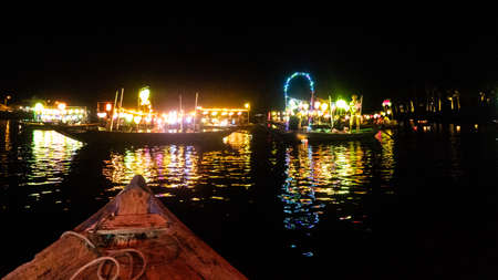 Beautiful Hoi an night market viewのeditorial素材