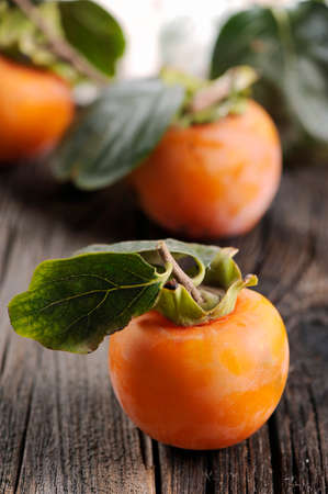 Persimmon fruitの写真素材