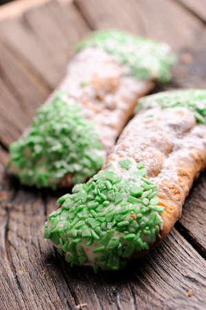 Sicilian cannoliの写真素材