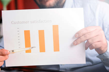 business report showing the growth and success