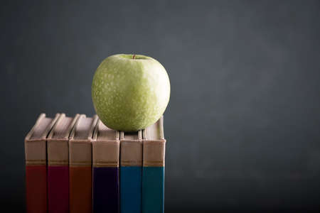 books and apple
