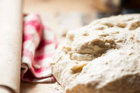 Dough for breadの写真素材