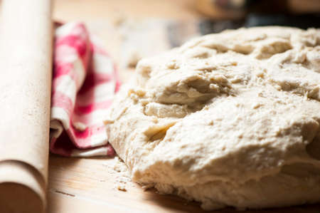 Dough for breadの写真素材