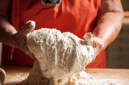 Dough for breadの写真素材