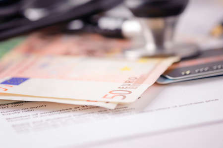 Euro Banknotesの写真素材