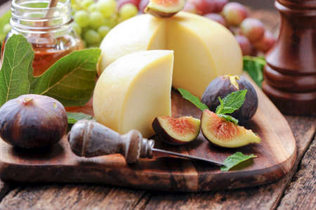 Fig and cheeseの写真素材
