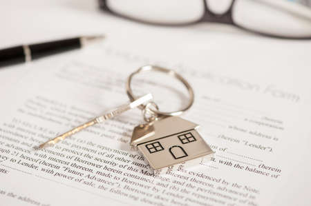 mortgage agreementの写真素材