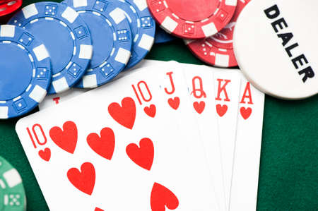 Poker Cardsの写真素材