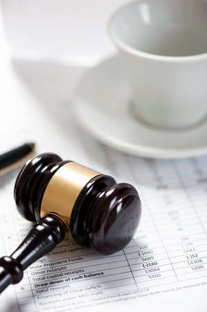 wooden gavel