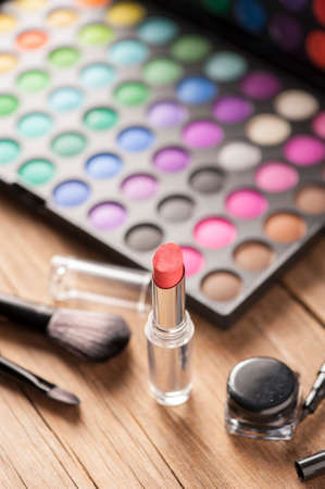 Professional Makeup setの写真素材