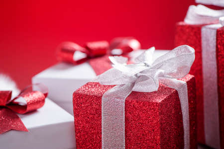 Christmas giftの写真素材