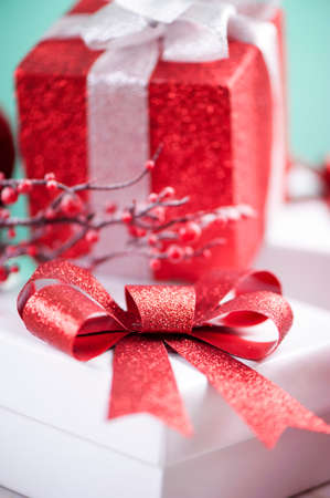 Christmas giftの写真素材