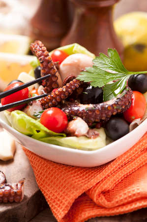 Octopus Saladの写真素材