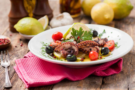 Octopus Saladの写真素材
