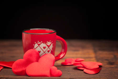 caffe mugの写真素材