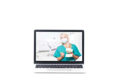 medical center onlineの写真素材