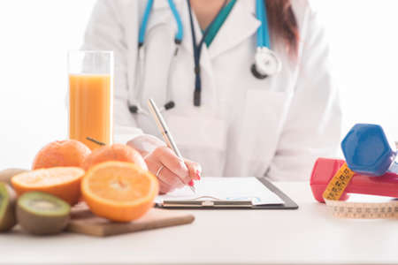 Nutritionist doctor womanの写真素材