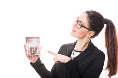 Accountant business womanの写真素材