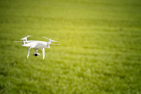 Drone with the cameraの写真素材