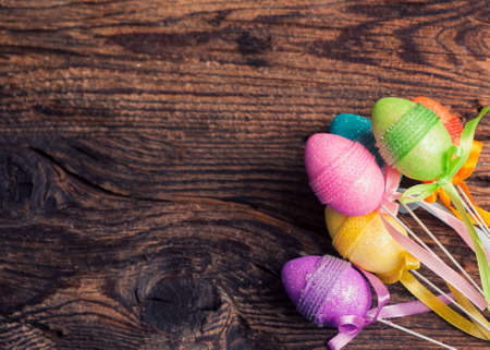 Easter eggsの写真素材