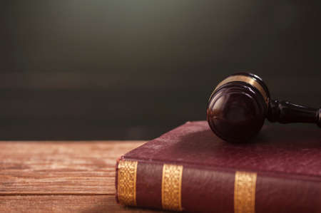 Gavel And Law Bookの写真素材