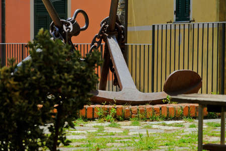 Ameglia, La Spezia, Liguria, Italy - June 12 2020: The village of Montemarcello in the municipality of Ameglia.のeditorial素材