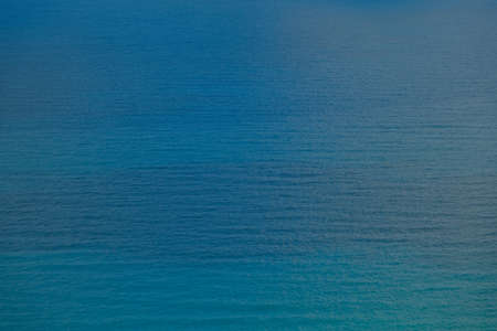 The blue water of the Ligurian Sea.の写真素材