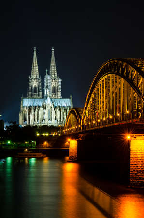 Koln By Nightの写真素材