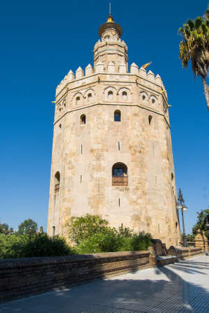 The Tower of Gold  Seville  Spain の写真素材