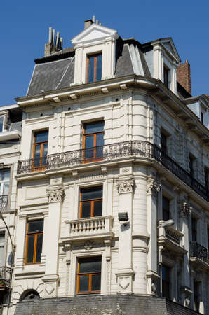 Brussel Historic Building Detailsの写真素材