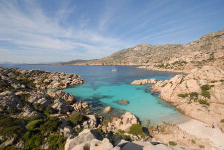 Cala Coticcio, Caprera island.の写真素材
