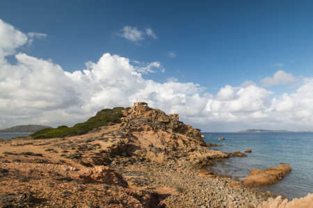 Archipelago of La Maddalena National Park. Seascape, Abbatoggia localityの写真素材