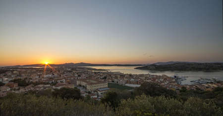 Sunrise in La Maddalenaの写真素材