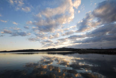 Sunrise in La Maddalenaの写真素材