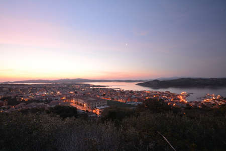 Sunrise in La Maddalenaの写真素材