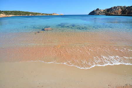 Beaches and sea of Sardiniaの写真素材