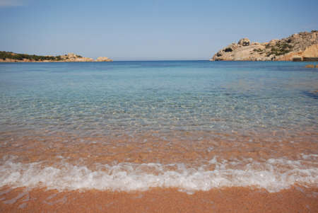 Beaches and sea of Sardiniaの写真素材