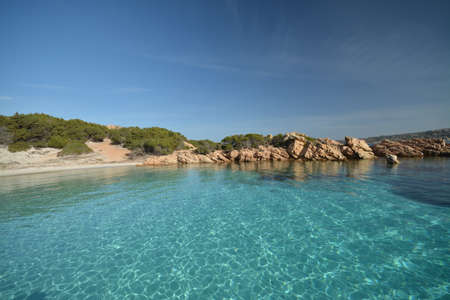 Spargi, Cala Granara. Archipelago of La Maddalenaの写真素材