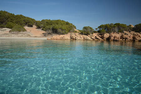 Spargi, Cala Granara. Archipelago of La Maddalenaの写真素材
