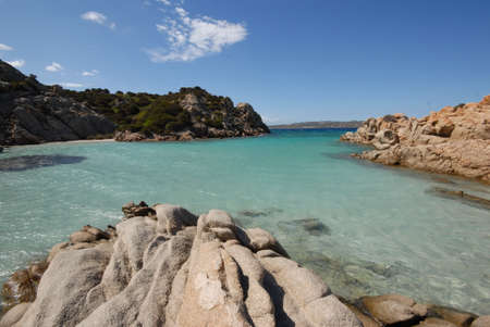 Sardinia, seascape La Maddalena archipelagoの写真素材