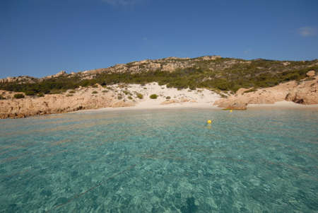 Seascape of the La Maddalena Archipelago National Park, Sardiniaの写真素材